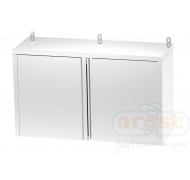 Wall mounted storage cabinet Orest WCSW-2  (winged doors)